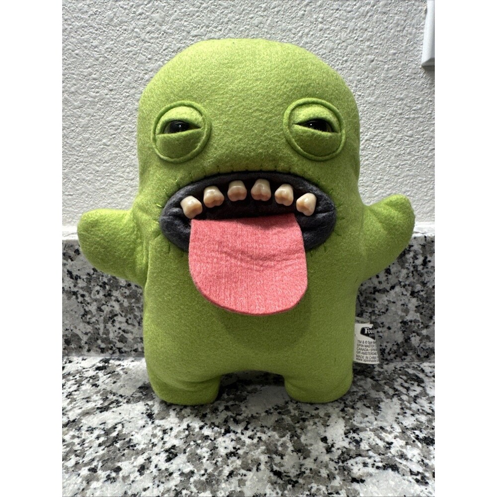 Extremely Rare Fuggler Ugly Monster 9in Plush Oogah Boogah Green !